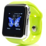 Resigilat! Ceas Smartwatch cu Telefon iUni A100i, LCD 1.54 Inch, BT, Camera, Verde